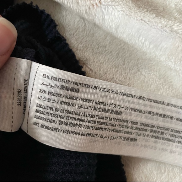 Hollister Long Sleeve Waffle Striped Boyfriend Tee Size XS - Picture 5 of 6